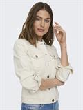 ONLTIA DNM JACKET COL PIM ecru