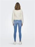 ONLTIA DNM JACKET COL PIM ecru