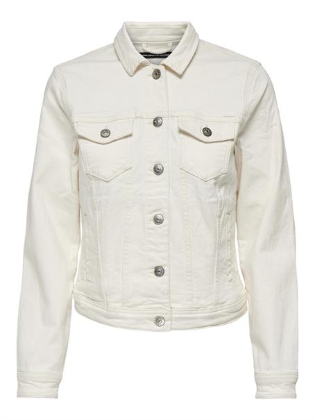 ONLTIA DNM JACKET COL PIM ecru
