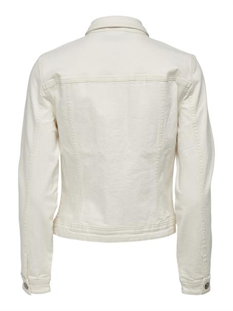 ONLTIA DNM JACKET COL PIM ecru
