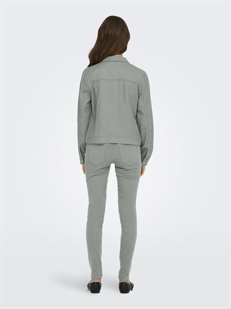 ONLTIA L/S COLORED JACKET CC PNT RP wrought iron