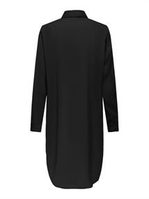 ONLTIANA L/S SHIRT DRESS WVN black