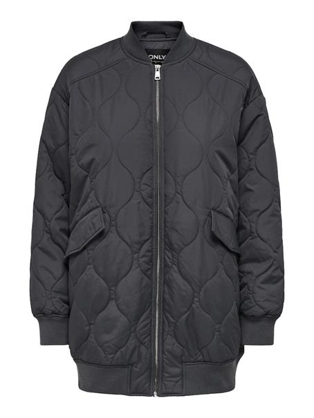 ONLTINA LONG QUILTED JACKET OTW phantom