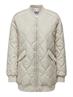 ONLTINA LONG QUILTED JACKET OTW pumice stone