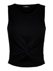 ONLTINE S/L KNOT TOP JRS black