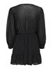 ONLTIVA L/S DOBBY WRAP DRESS NOOS WVN black
