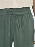 ONLTIZANA COTTON LOOSE PANTS WVN NOOS balsam green