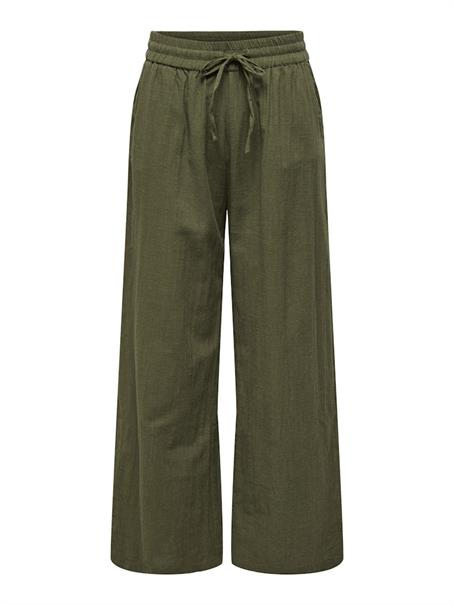 ONLTIZANA COTTON LOOSE PANTS WVN NOOS grape leaf