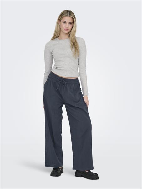 ONLTIZANA COTTON LOOSE PANTS WVN NOOS ombre blue