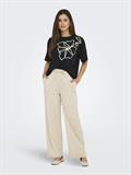 ONLTIZANA COTTON LOOSE PANTS WVN NOOS silver lining