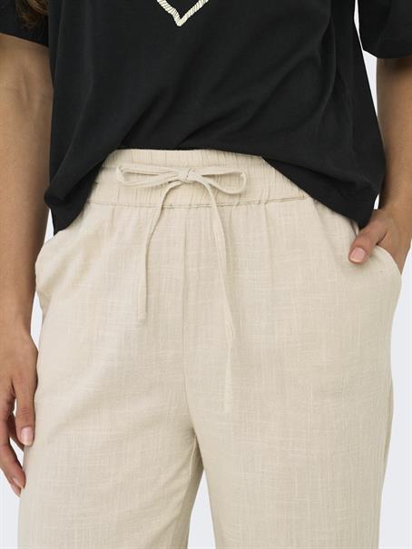 ONLTIZANA COTTON LOOSE PANTS WVN NOOS silver lining