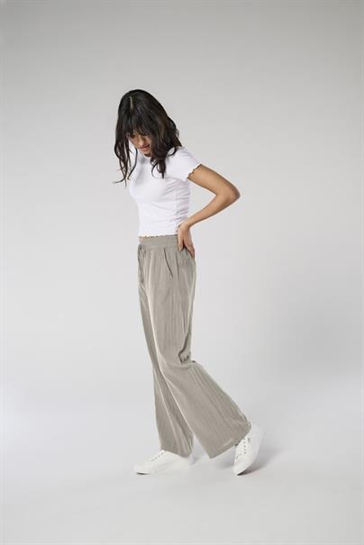 ONLTIZANA COTTON LOOSE PANTS WVN NOOS silver lining