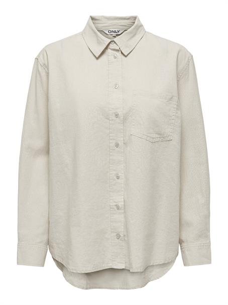 ONLTOKYO L/S LIN BL SHIRT PNT NOOS moonbeam