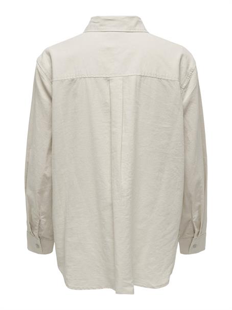 ONLTOKYO L/S LIN BL SHIRT PNT NOOS moonbeam