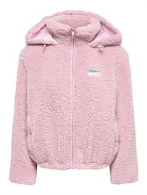 ONLTORA TEDDY HOOD JACKET BF OTW keepsake lilac
