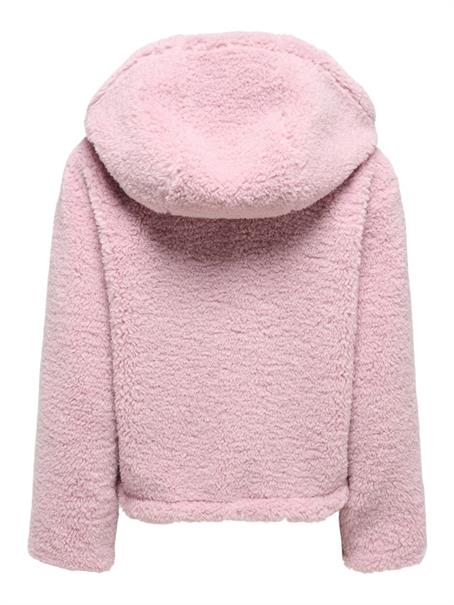 ONLTORA TEDDY HOOD JACKET BF OTW keepsake lilac