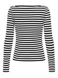 ONLTRISTA L/S BOATNECK TOP BOX JRS black3