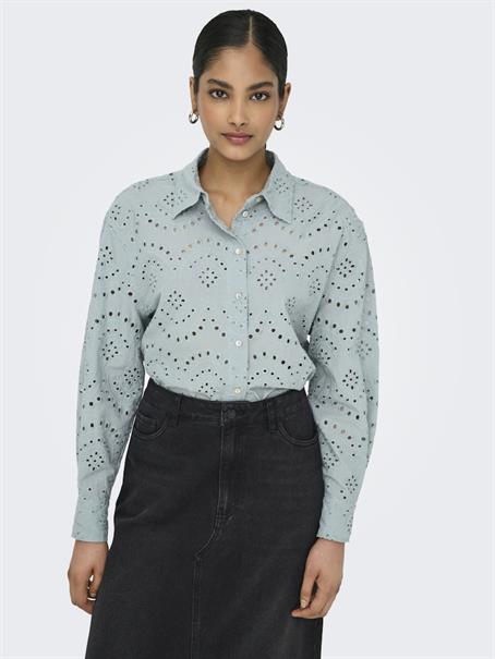 ONLVALAIS L/S SHIRT WVN NOOS abyss