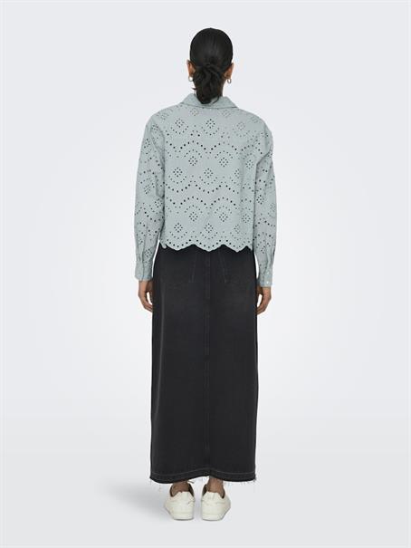 ONLVALAIS L/S SHIRT WVN NOOS abyss