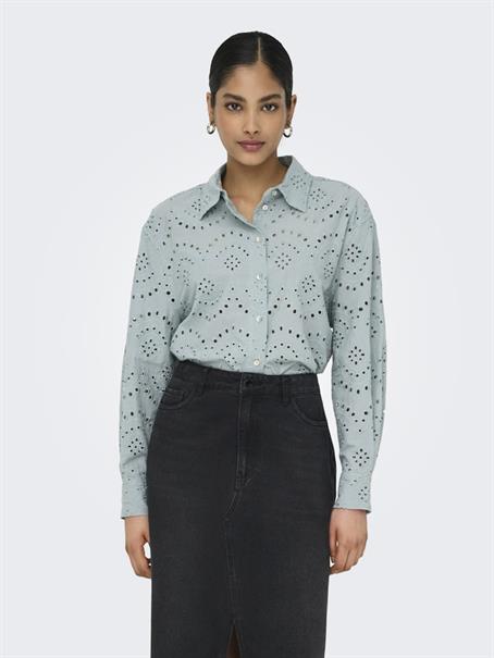 ONLVALAIS L/S SHIRT WVN NOOS abyss