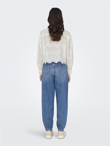 ONLVALAIS L/S SHIRT WVN NOOS cloud dancer