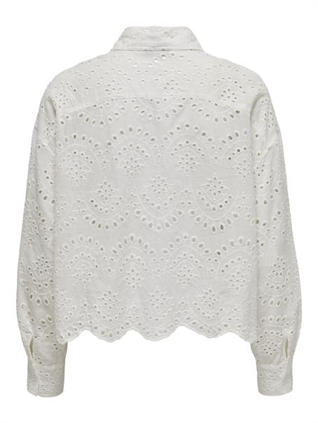 ONLVALAIS L/S SHIRT WVN NOOS cloud dancer