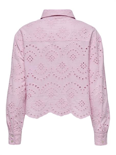 ONLVALAIS L/S SHIRT WVN NOOS pink lady
