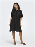 ONLVALAIS S/S DRESS WVN NOOS black