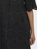 ONLVALAIS S/S DRESS WVN NOOS black