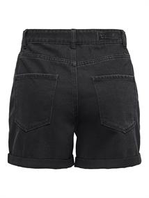 ONLVEGA HW MOM DNM SHORTS NOOS black denim
