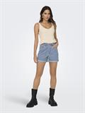 ONLVEGA HW MOM DNM SHORTS NOOS light blue denim
