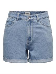 ONLVEGA HW MOM DNM SHORTS NOOS light blue denim