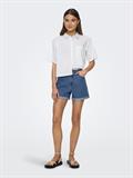 ONLVEGA HW MOM DNM SHORTS NOOS medium blue denim