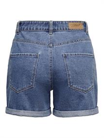 ONLVEGA HW MOM DNM SHORTS NOOS medium blue denim
