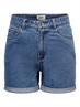ONLVEGA HW MOM DNM SHORTS NOOS medium blue denim