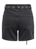 ONLVEGA HW WESTERN BELT DNM SHORTS BJ washed black