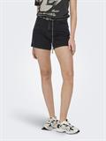 ONLVEGA HW WESTERN BELT DNM SHORTS BJ washed black