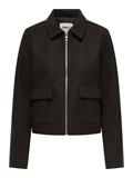 ONLVELA ZIP SHORT JACKET OTW NOOS chocolate torte