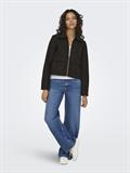 ONLVELA ZIP SHORT JACKET OTW NOOS chocolate torte