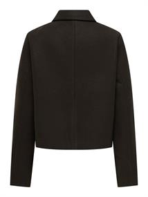 ONLVELA ZIP SHORT JACKET OTW NOOS chocolate torte