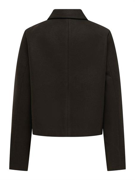 ONLVELA ZIP SHORT JACKET OTW NOOS chocolate torte