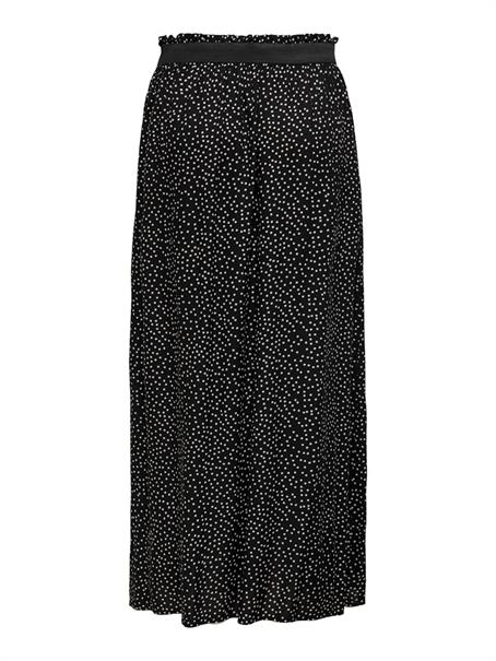 ONLVENEDIG AOP LIFE LONG SKIRT WVN NOOS black