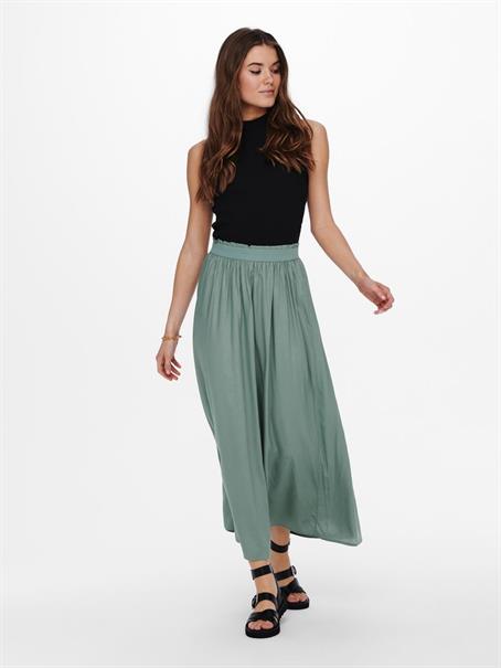 ONLVENEDIG LIFE LONG SKIRT WVN NOOS chinois green