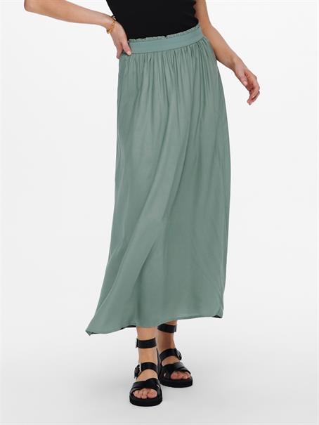 ONLVENEDIG LIFE LONG SKIRT WVN NOOS chinois green