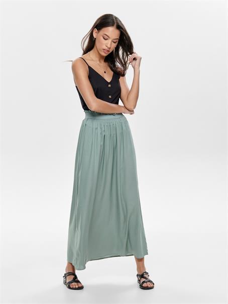 ONLVENEDIG LIFE LONG SKIRT WVN NOOS chinois green