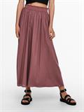 ONLVENEDIG LIFE LONG SKIRT WVN NOOS rose brown