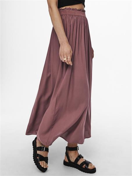 ONLVENEDIG LIFE LONG SKIRT WVN NOOS rose brown