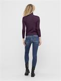 ONLVENICE LIFE LS ROLL PULLOVER KNT NOOS italian plum