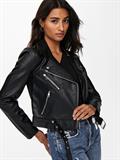 ONLVERA FAUX LEATHER BIKER OTW black