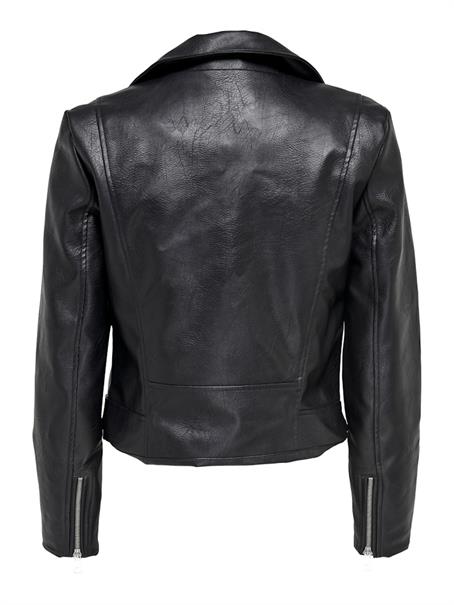 ONLVERA FAUX LEATHER BIKER OTW black